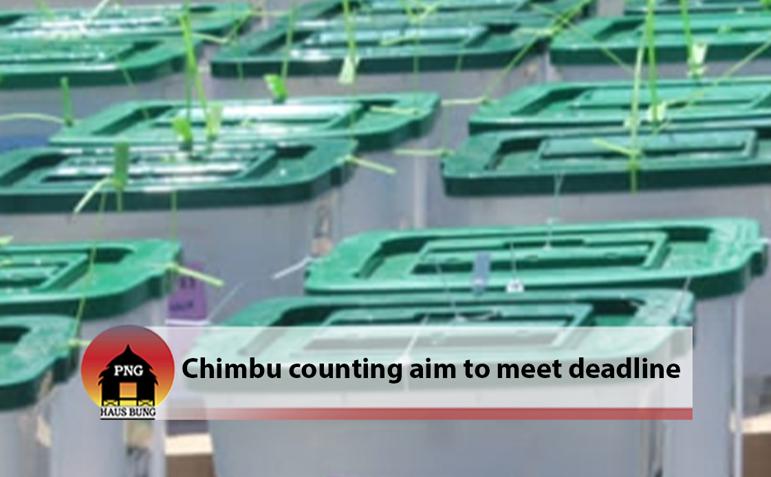 CHIMBU COUNTING FACING PROBLEMS