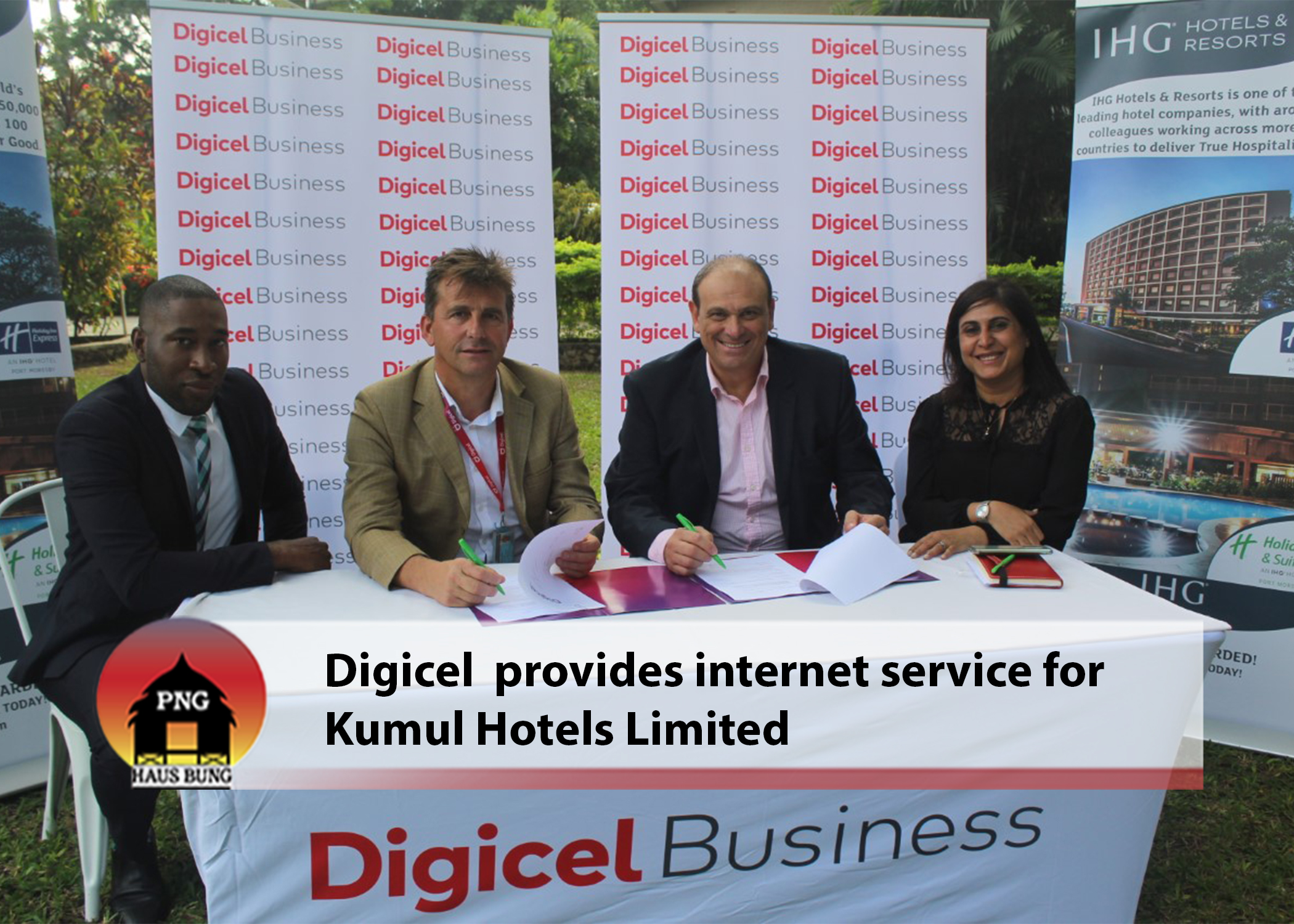 DIGICEL PROVIDES RELIABLE DEDICATED INTERNET SERVICE
