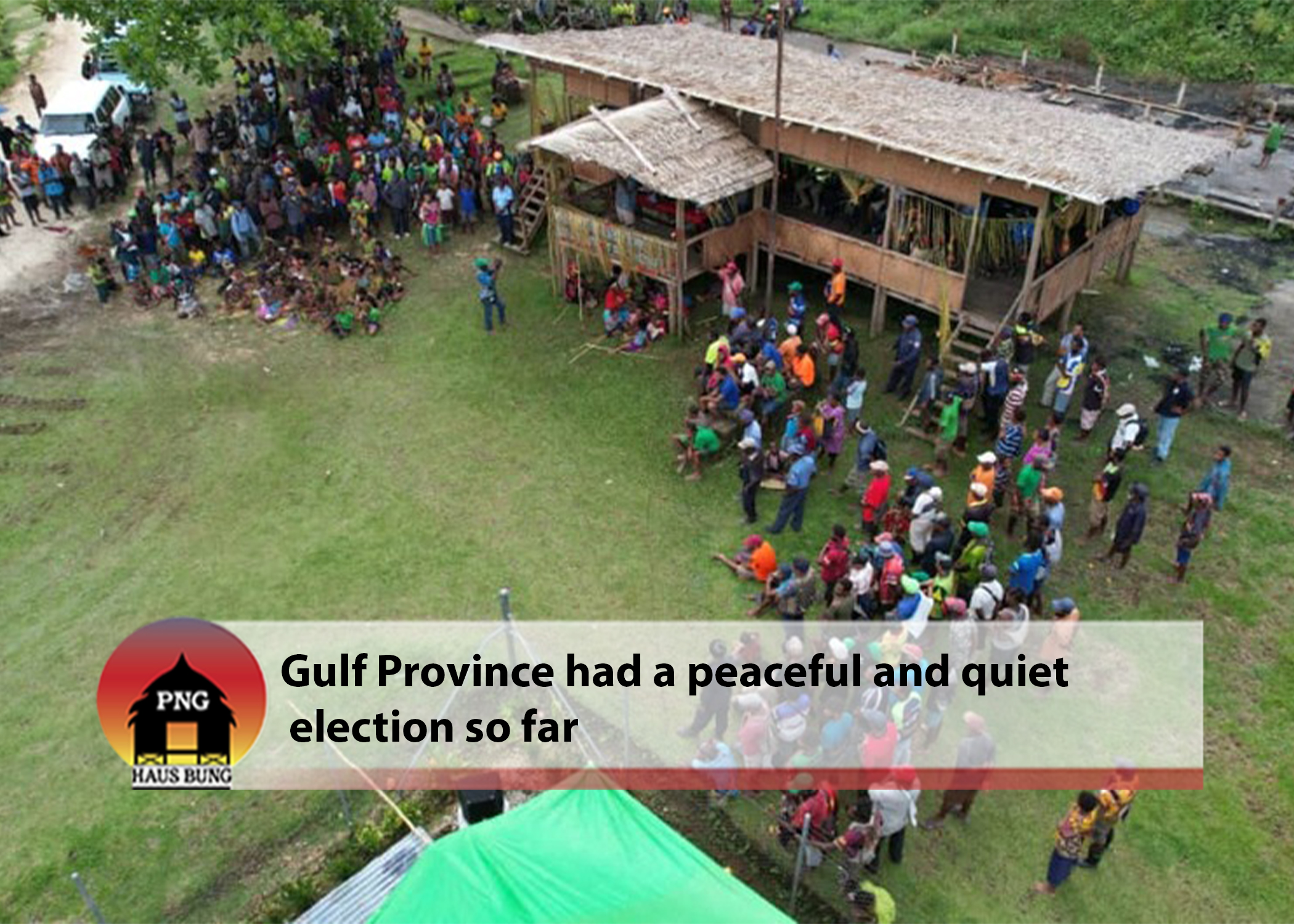 GULF POLLING PROGRESSING WELL