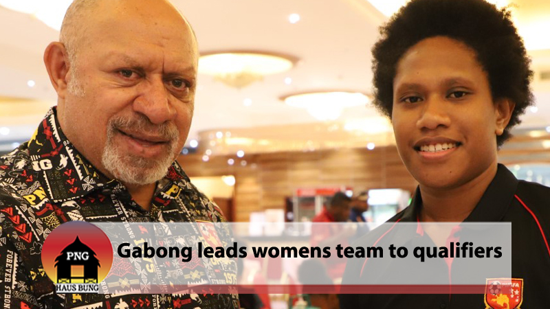 GABONG TO CAPTAIN NATIONAL WOMEN'S TEAM