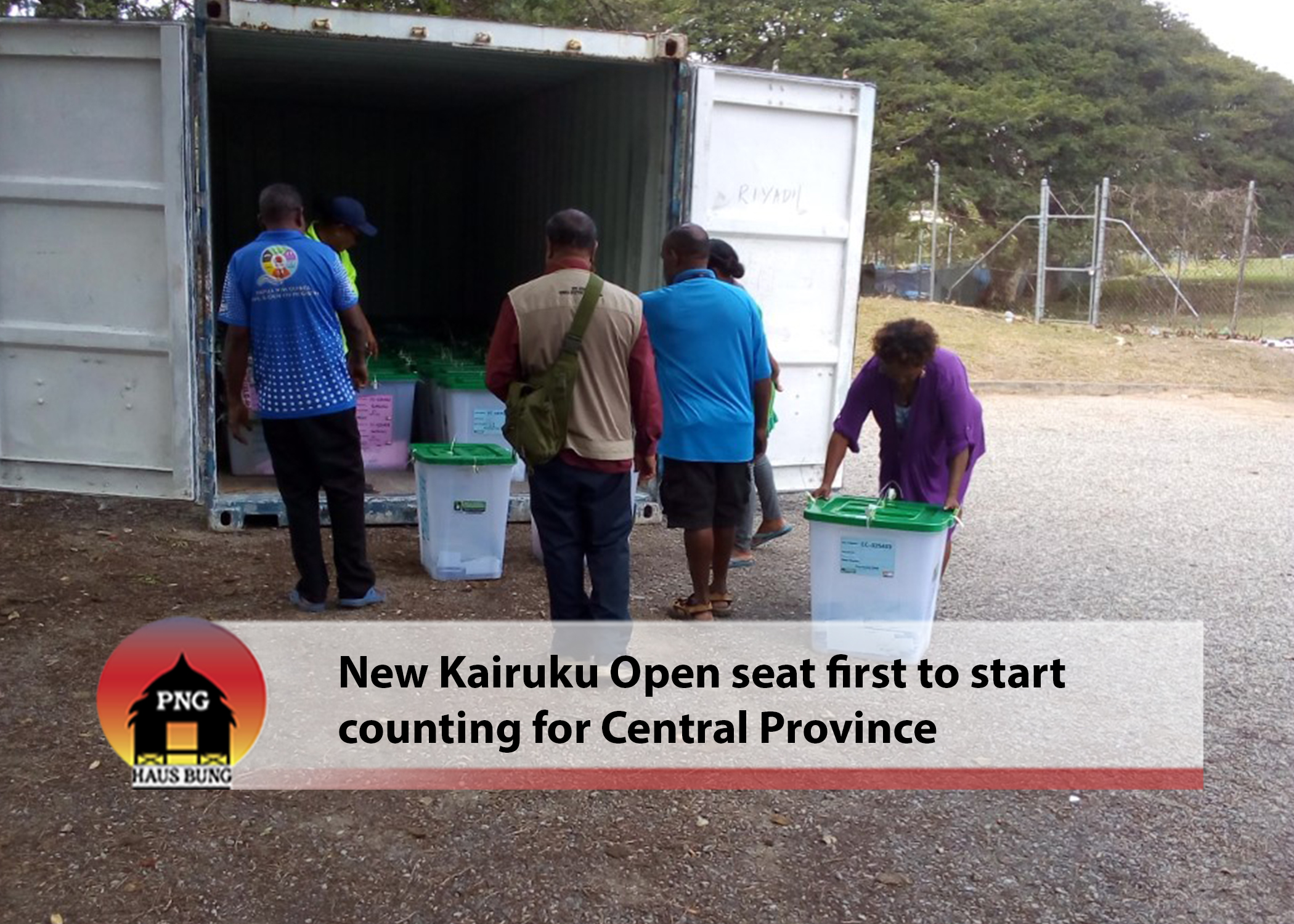 COUNTING FOR KAIRUKU OPEN COMMENCES