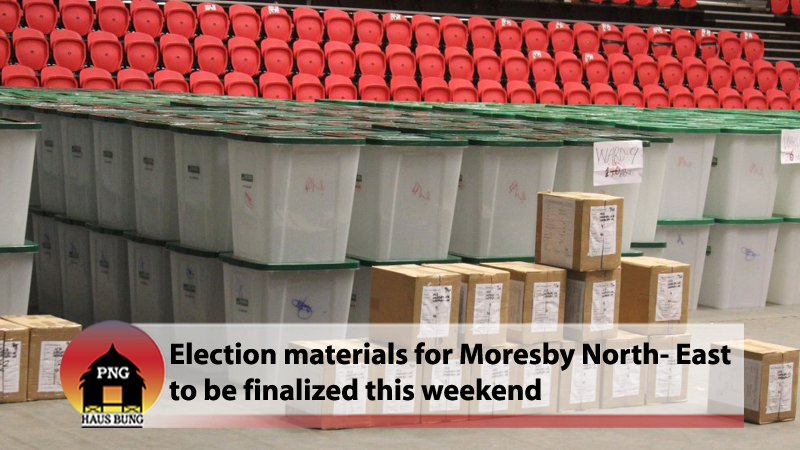 FURTHER DELAY TO POLLING FOR MORESBY NORTH-EAST