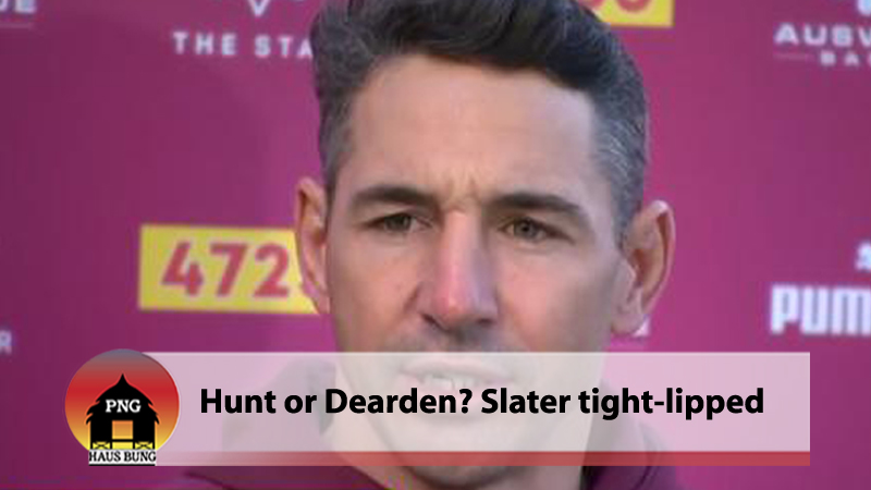 SLATER'S BACKFLIP OVER MAROONS AS HUGE CALL LOOMS