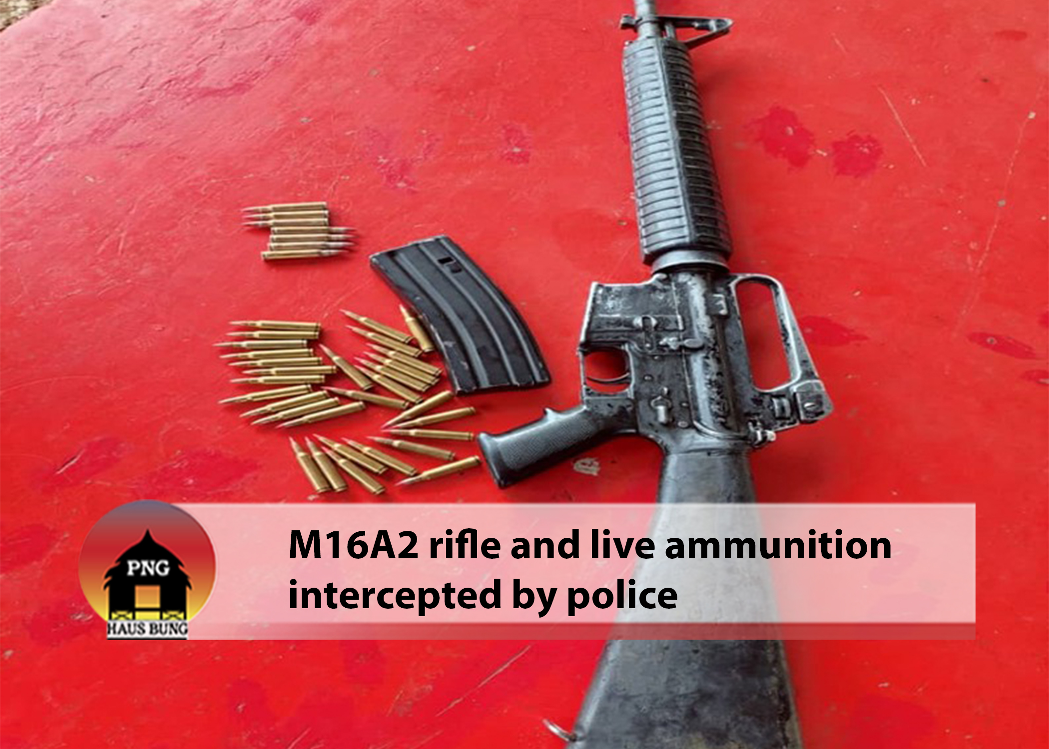 NINE ARRESTED WITH HIGH POWERED FIRE-ARM