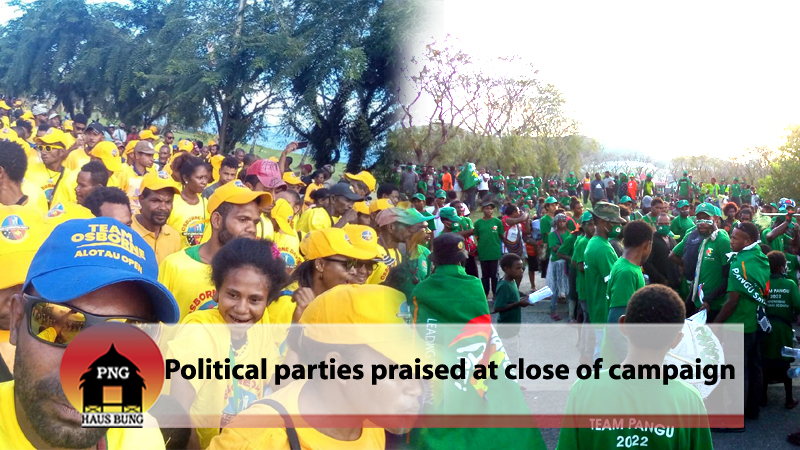 OVERWHELMING POLITICAL PARTY SUPPORT FOR WOMEN CANDIDATES
