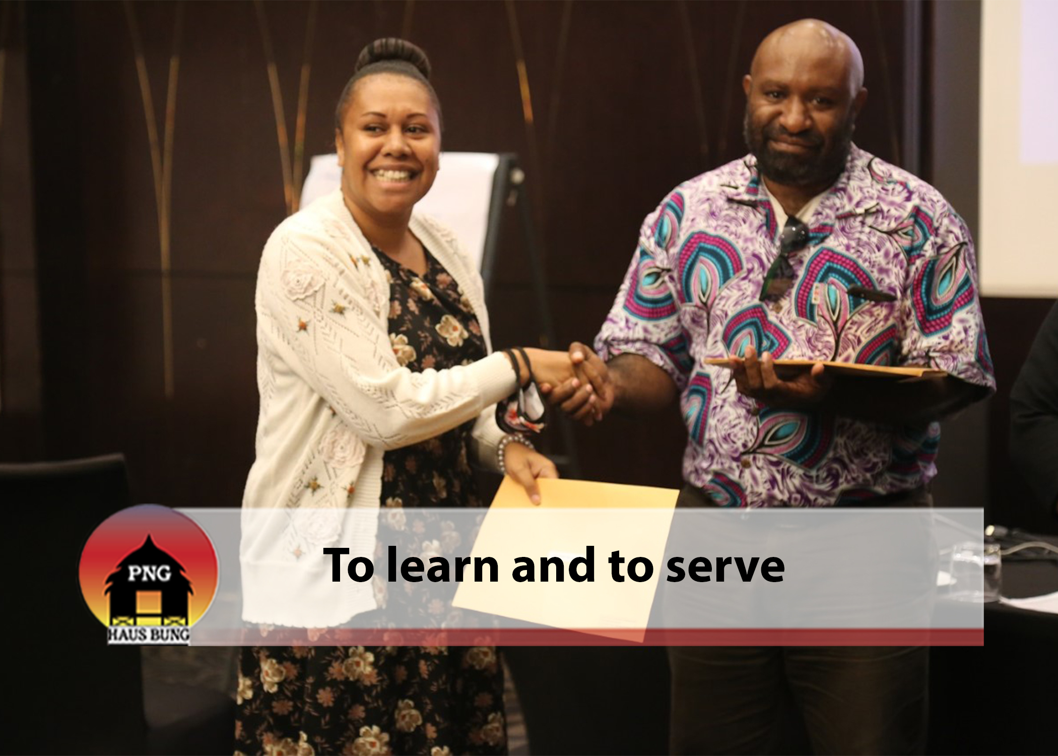 MONITORING, EVALUATION AND LEARNING WORKSHOP SUPPORTED BY PNG-AUSTRALIA PARTNERSHIP