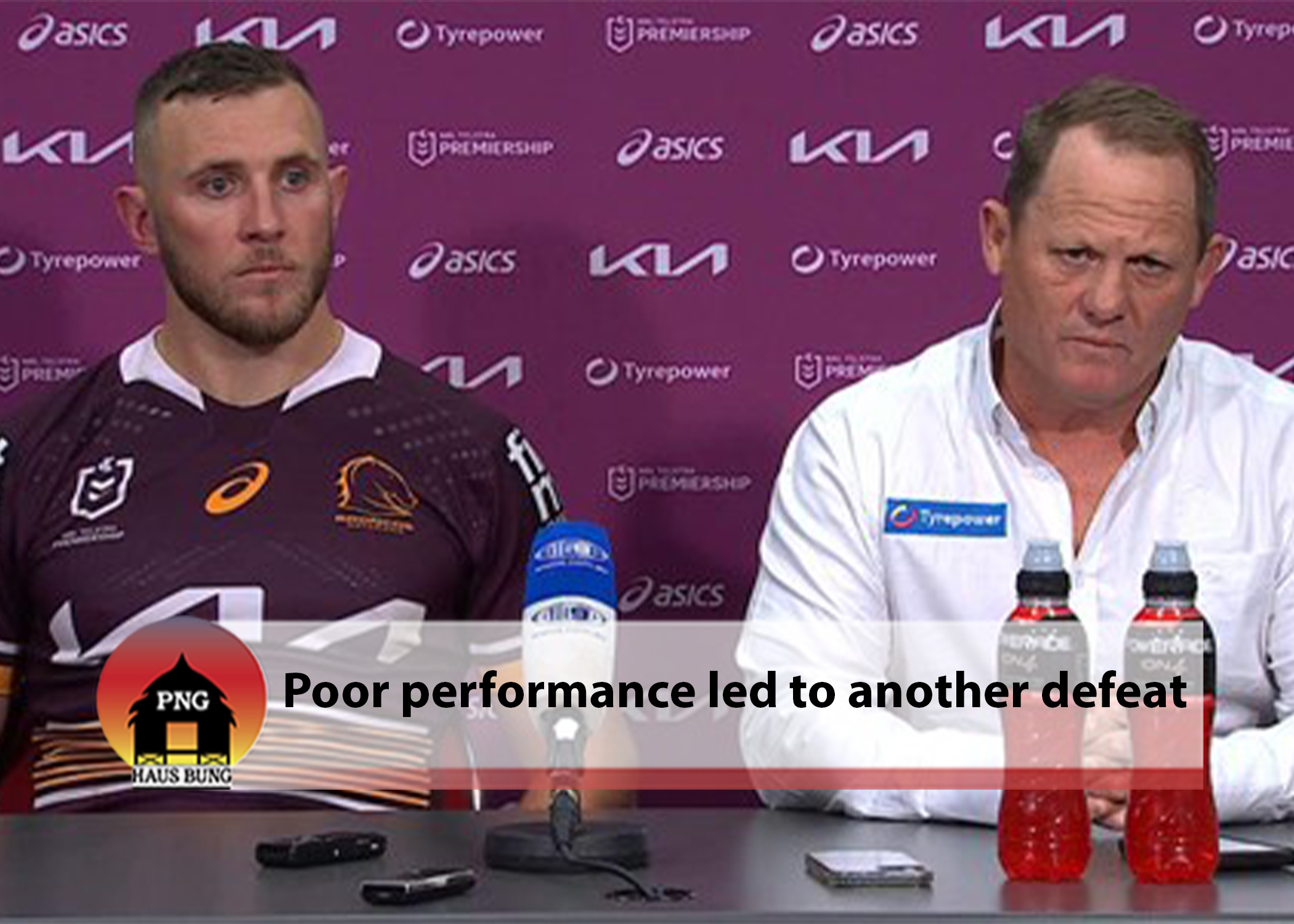 WALTERS ADMITS ATTITUDE PROBLEM AS BRONCOS WENT DOWN 53-6