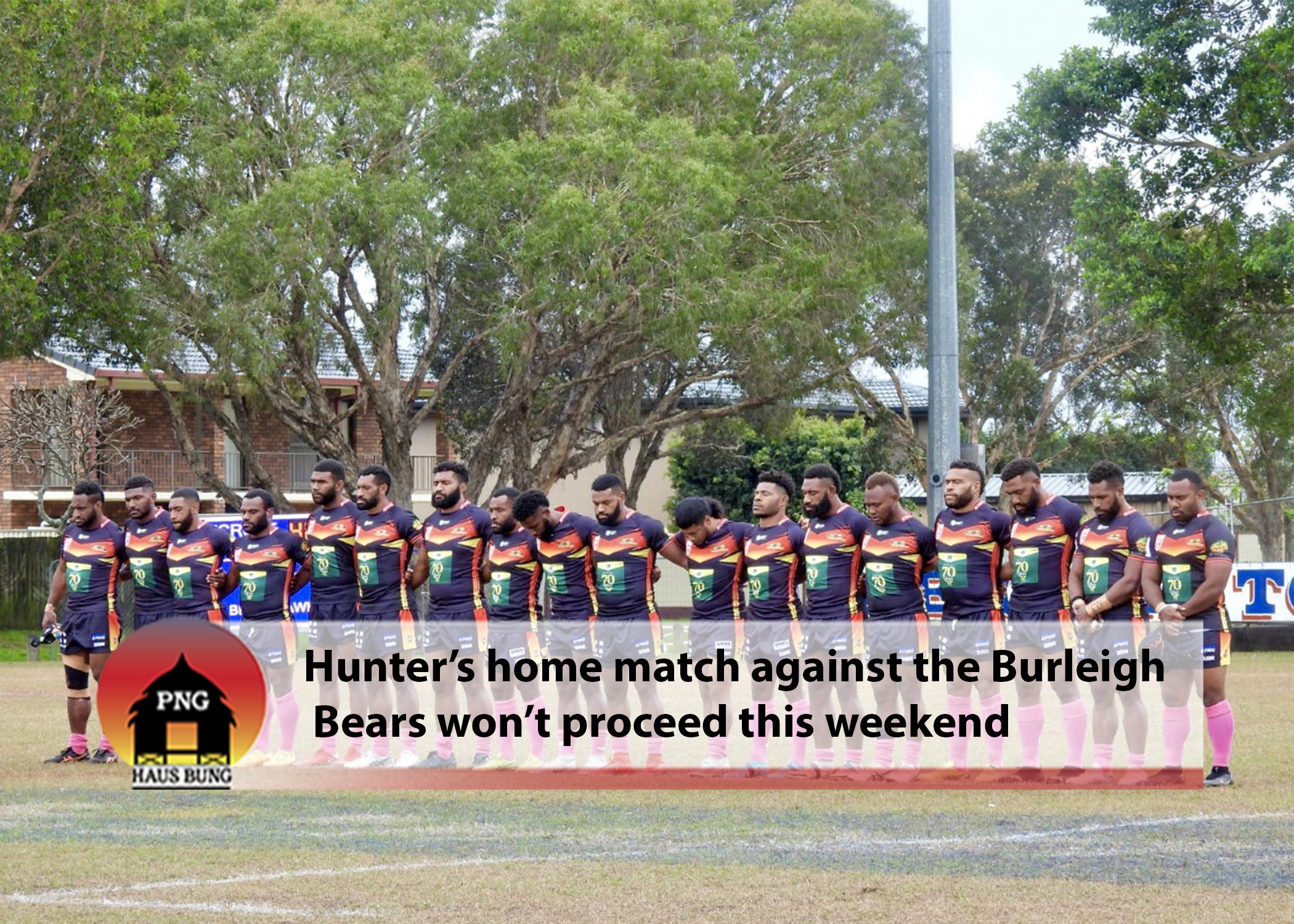 QRL BOARD HAS NOT APPROVED HUNTERS HOME MATCH