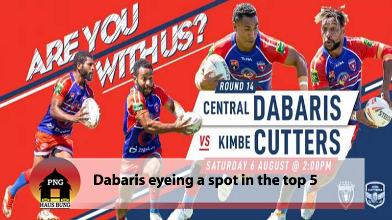 CENTRAL DABARIS HOPEFUL FOR A BACK TO BACK WIN THIS WEEKEND