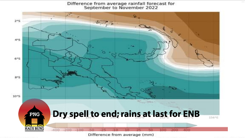 RAINFALLS CONTINUE DESPITE DRY SEASON