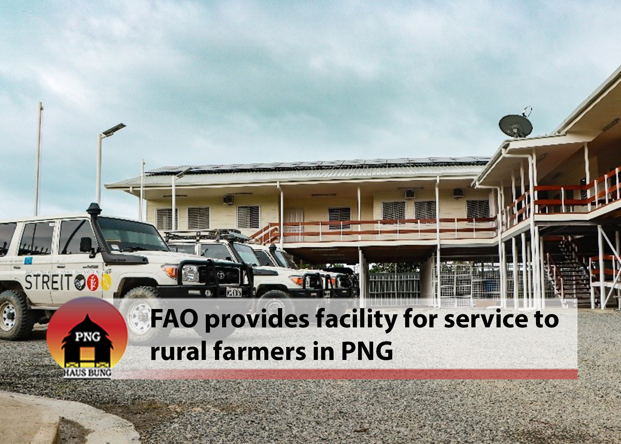 EU-STREIT PNG PROGRAMME PROVIDES GREEN-POWERED FACILITY