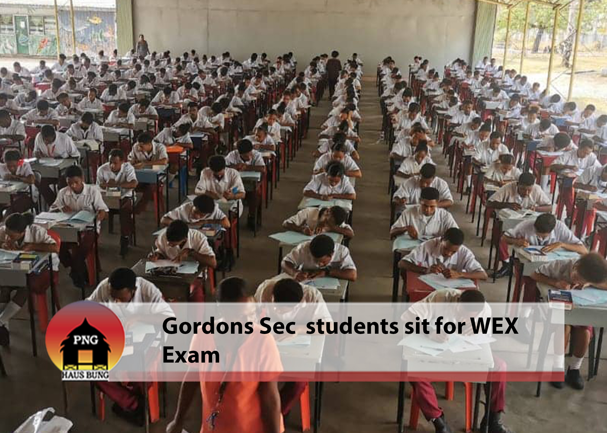 GR12 STUDENTS ACROSS THE NATION SIT FOR WEX EXAM