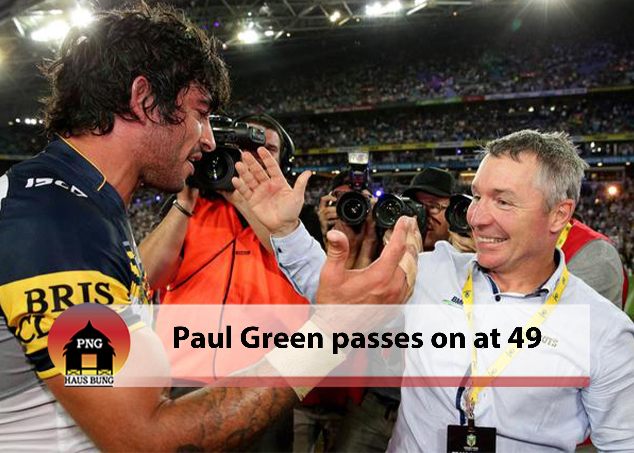 NRL MOURNING AFTER SHOCK DEATH OF LEGENDARY PLAYER AND COACH