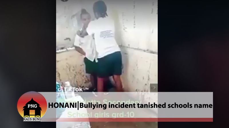 UPDATE ON POPONDETTA SEC BULLYING