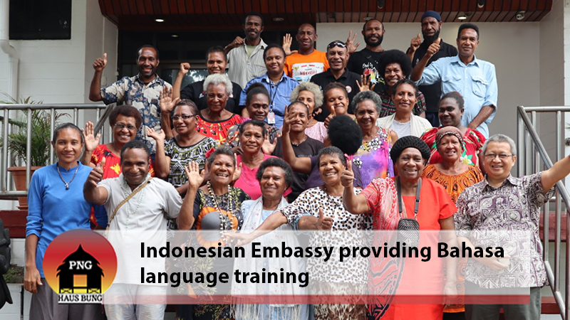 WIDOWS LEARN TO SPEAK BAHASA