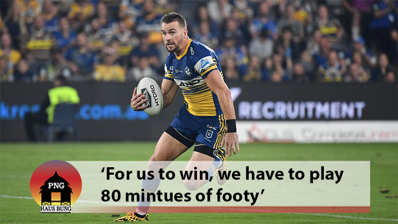 THE GHOST OF FINALS PAST: EELS OUT TO END UNWANTED STREAK
