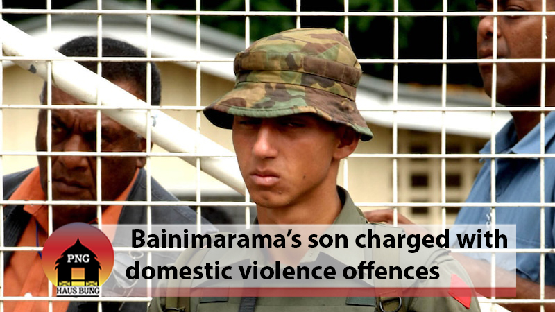 FIJI PM 'DEEPLY CONCERNED' BY SON'S ASSAULT CHARGES IN AUS