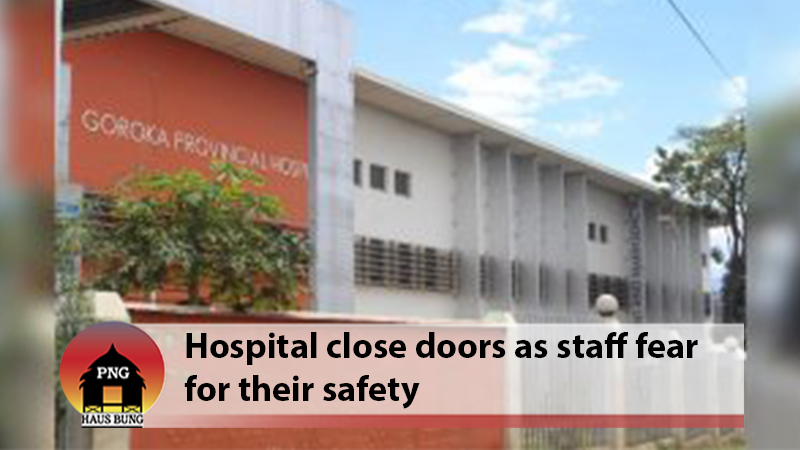 HOSPITAL OPERATIONS SCALED DOWN AFTER FIGHT