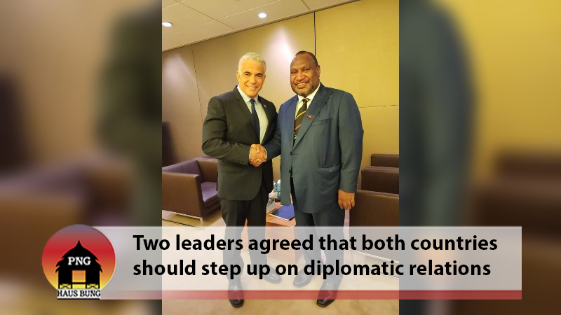 PNG AND ISREAL PMs EXCHANGE INVITATIONS TO VISIT EACH OTHER’S COUNTRY