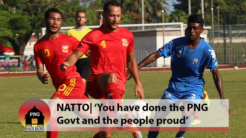 KAPI NATTO HAPPY WITH PM’s Xl MENS SOCCER TEAM'S PERFORMANCE