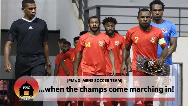 PNG MARCHING INTO SEMI FINALS UNDEFEATED: PNG vs FIJI