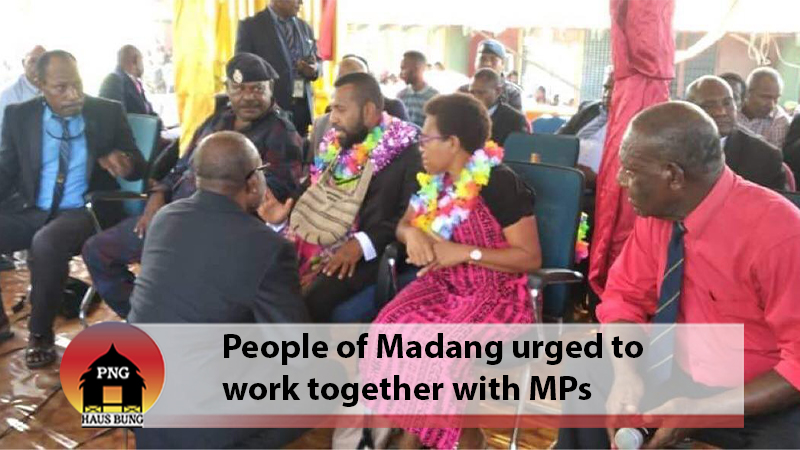 MADANG GOVERNOR SWORN INTO MADANG HOUSE OF ASSEMBLY