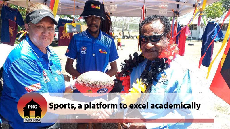MOROBE USES SPORTS TO REACH REMOTE SCHOOLS