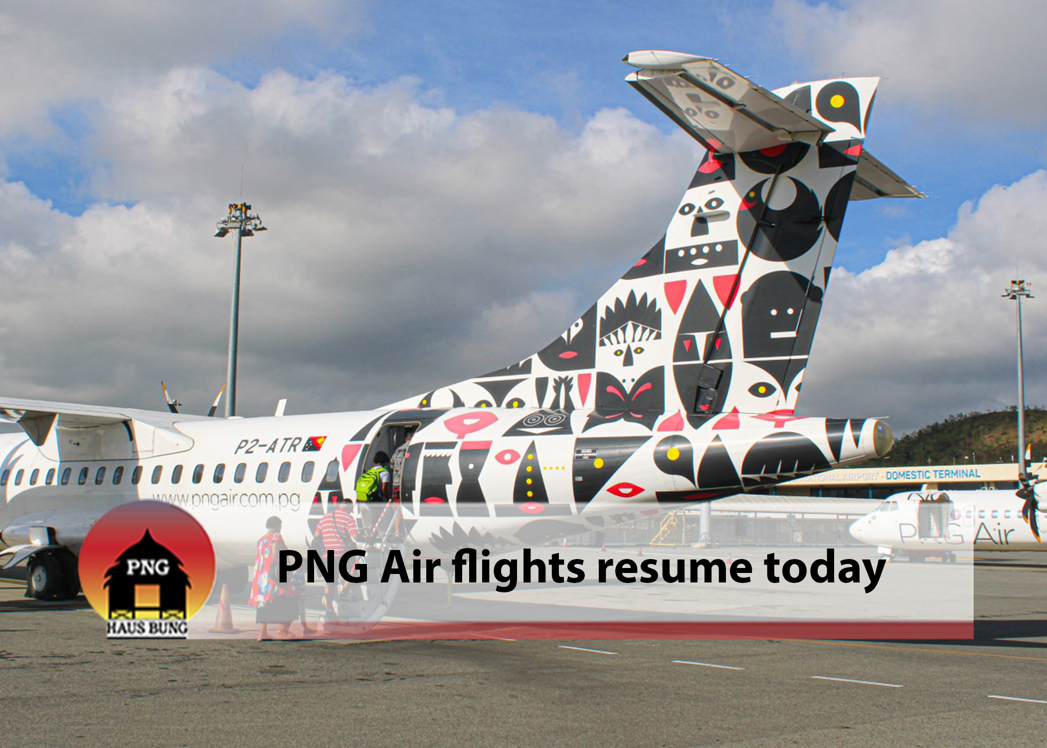PNG AIR FLIGHTS RESUME TO NADZAB AND KIUNGA AIRPORTS
