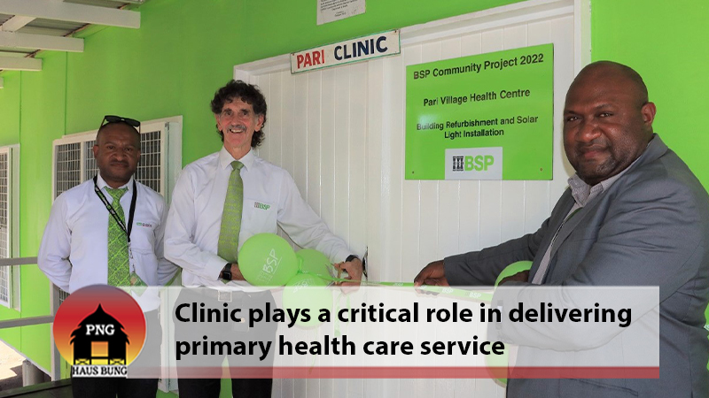 PARI VILLAGE URBAN CLINIC REFURBISHED