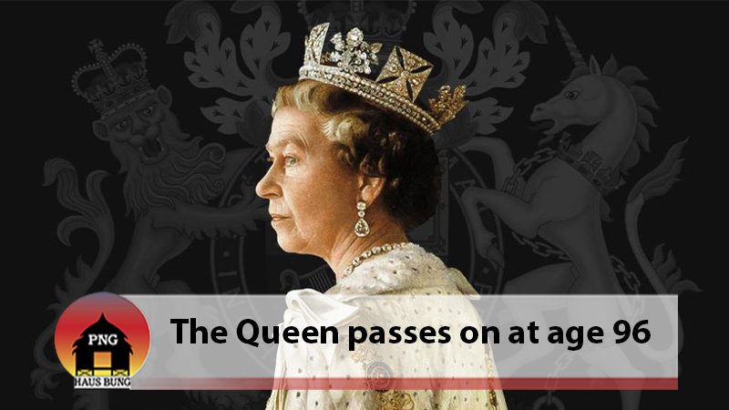 QUEEN ELIZABETH II HAS DIED