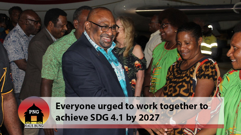 SENIOR EDUCATION OFFICIALS CHALLENGED TO ACHIEVE SDG 4.1 BY 2027