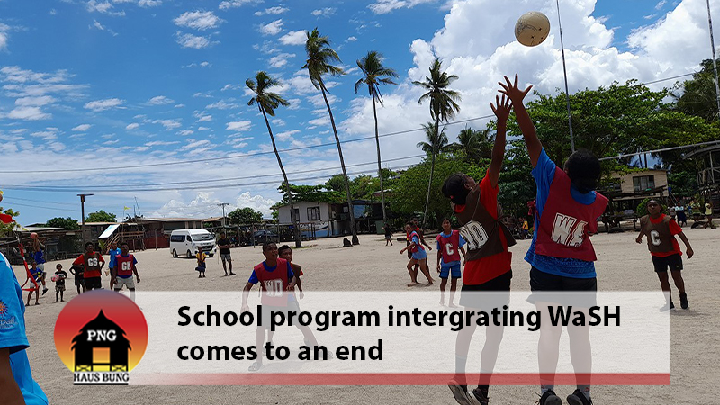SPORTS AND WASH PROGRAM DRAWS TO A CLOSE FOR HIRI SCHOOLS