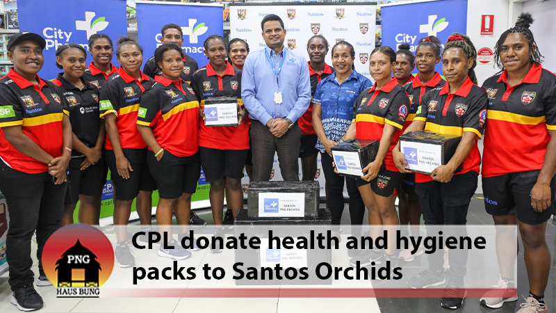 CITY PHARMACY SUPPORTS SANTOS PNG ORCHIDS WORLD CUP CAMPAIGN