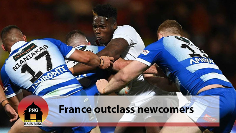 FRANCE STUNNED GREECE 34-12 IN RLWC