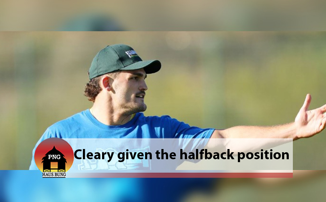 CLEARY GETS HALFBACK SHOT AS MAL RINGS CHANGES