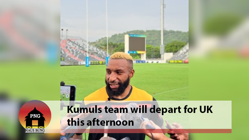 FIRST TIME KUMUL EXCITED TO REPRESENT COUNTRY