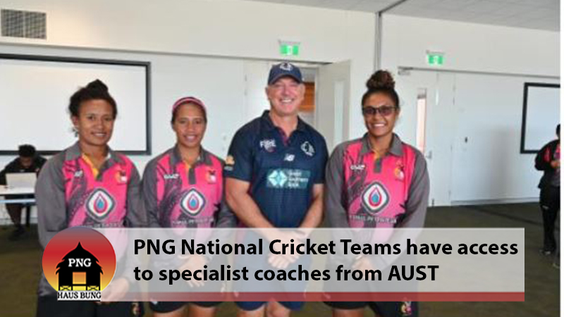 SPORTS PROGRAM BENEFITS CRICKET PNG