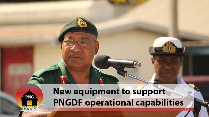 DEFENCE FORCE GETS LOGISTICAL BOOST