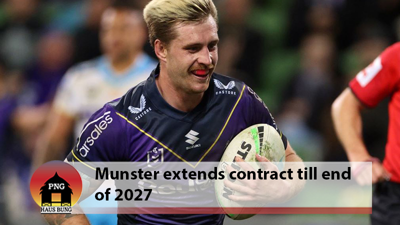 MUNSTER INKS LONG-TERM DEAL WITH STORMS