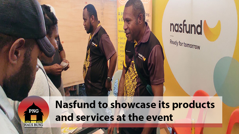 NASFUND TO PARTICIPATE IN MOROBE SHOW