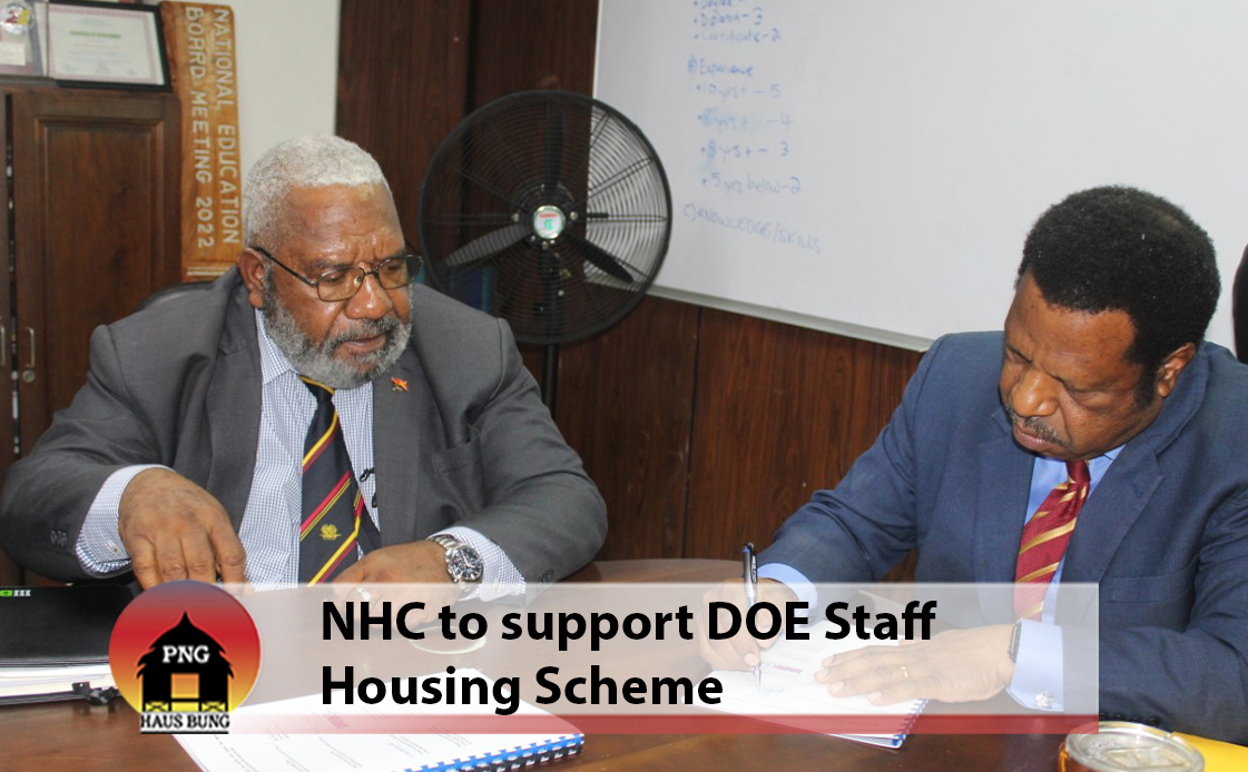 FIRST OF ITS KIND HOUSING SCHEME FOR EDUCATION DEPARTMENT