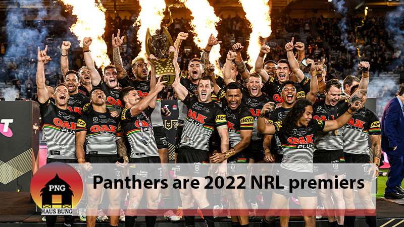 PANTHERS MASTERCLASS DELIVERS BACK-TO-BACK PREMIERSHIPS