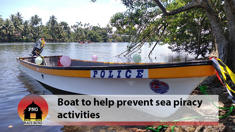 RAI COAST MP ASSISTS MADANG WATER POLICE