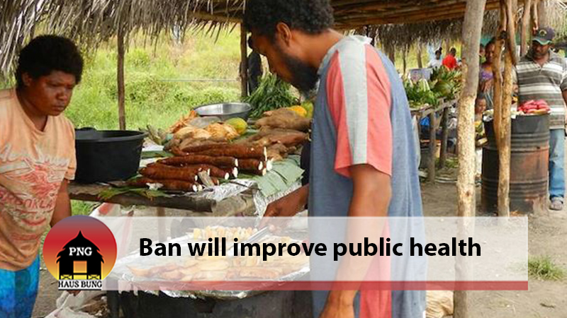 LEGALITY OF PORT MORESBY FOOD BAN QUESTIONED