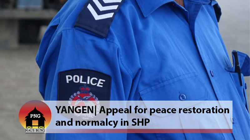 SHP POLICE BOSS URGE PUBLIC SERVANTS TO RETURN