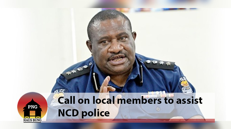 WAGAMBIE CALLS ON NCD TO ASSIST NCD COMMAND