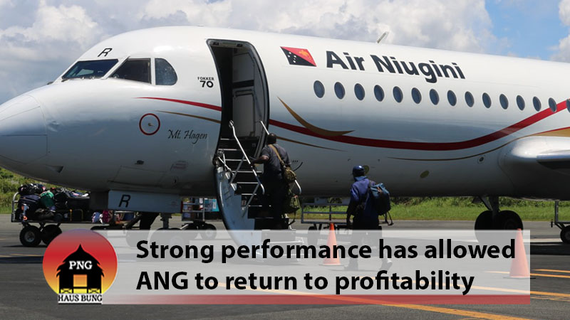 AIR NIUGINI CONTINUES TO DELIVER EXCELLENT  SCHEDULE RELIABILITY