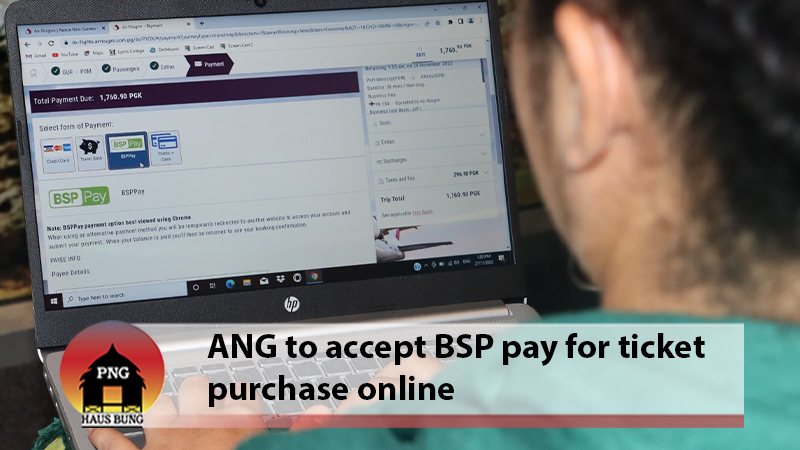 CUSTOMERS CAN NOW PAY FOR TICKETS ONLINE WITH BSP PAY