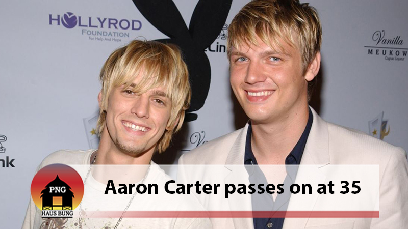 NICK CARTER REACTS TO THE DEATH OF HIS BROTHER AARON