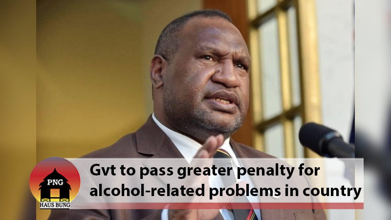 CALLS FOR HIGHER PENALTIES FOR ALCOHOL-RELATED OFFENCES: PM